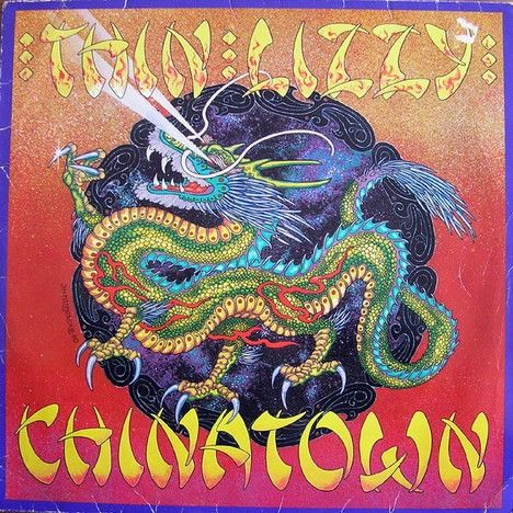 Thin Lizzy - Chinatown (LP, Album, Emb) (Near Mint (NM or M-))