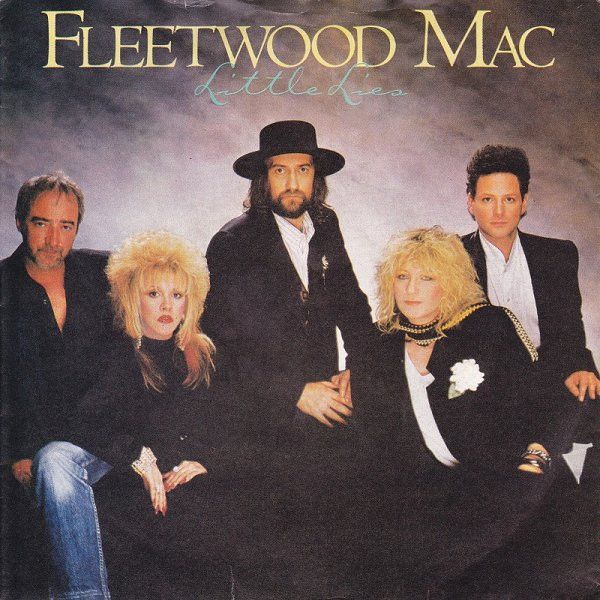 Fleetwood Mac - Little Lies (7", Single, Red) (Near Mint (NM or M-))