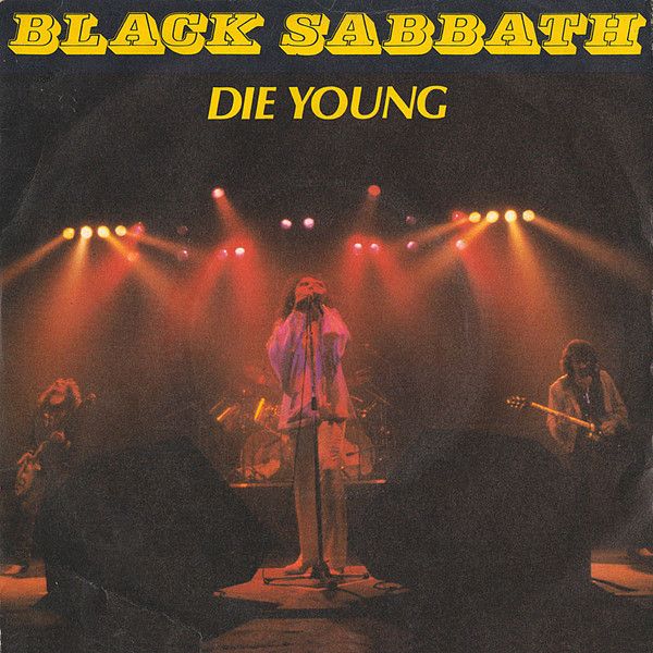 Black Sabbath - Die Young (7", Single, Pic) (Near Mint (NM or M-))