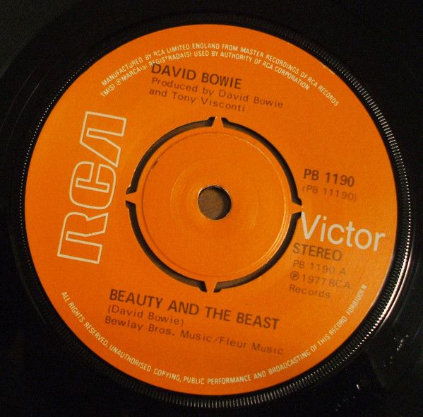 David Bowie - Beauty And The Beast (7", Single) (Near Mint (NM or M-))