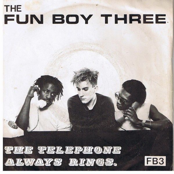 Fun Boy Three - The Telephone Always Rings (7", Single, Blu) (Near Mint (NM or M-))