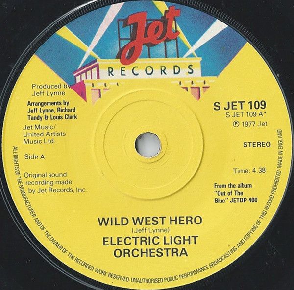 Electric Light Orchestra - Wild West Hero (7", Single) (Near Mint (NM or M-))