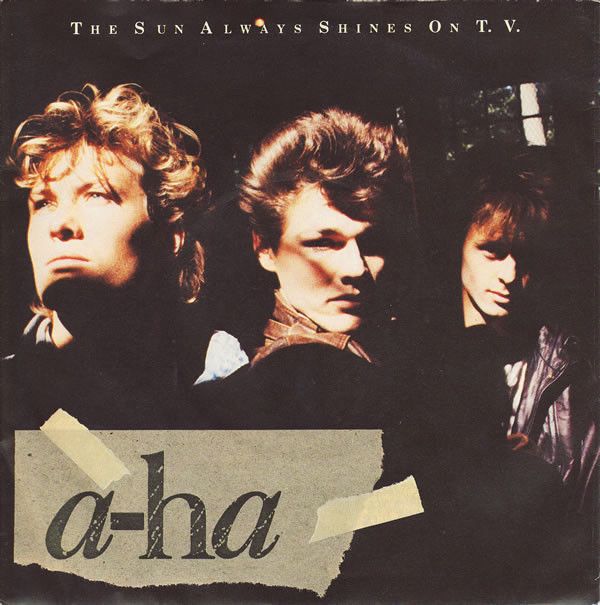 a-ha - The Sun Always Shines On T.V. (7", Single, Pap) (Near Mint (NM or M-))