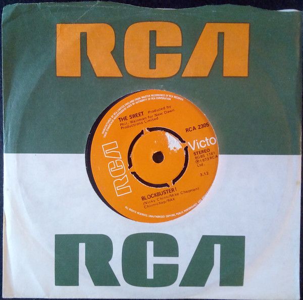 The Sweet - Blockbuster ! (7", Single, 4-P) (Very Good (VG))