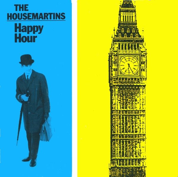 The Housemartins - Happy Hour (7", Single, Go!) (Very Good Plus (VG+))