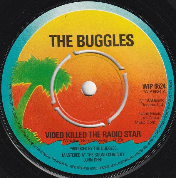 The Buggles - Video Killed The Radio Star (7", Single) (Very Good Plus (VG+))