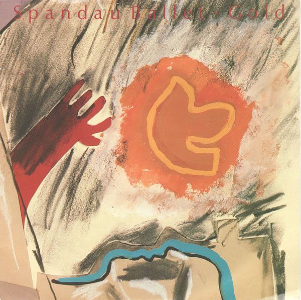 Spandau Ballet - Gold (7", Single, Gol) (Near Mint (NM or M-))
