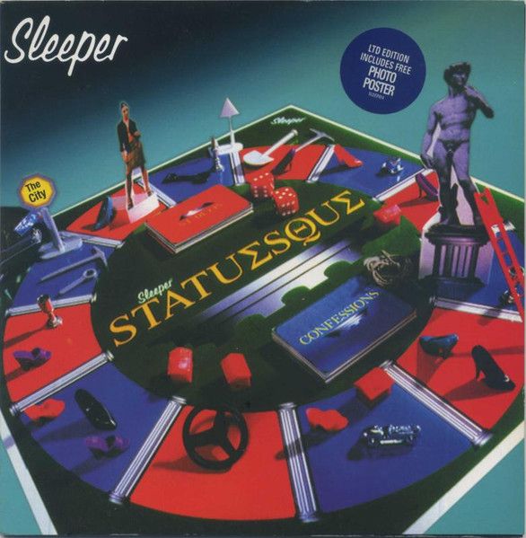 Sleeper  - Statuesque (7", Single, Ltd, Num) (Near Mint (NM or M-))