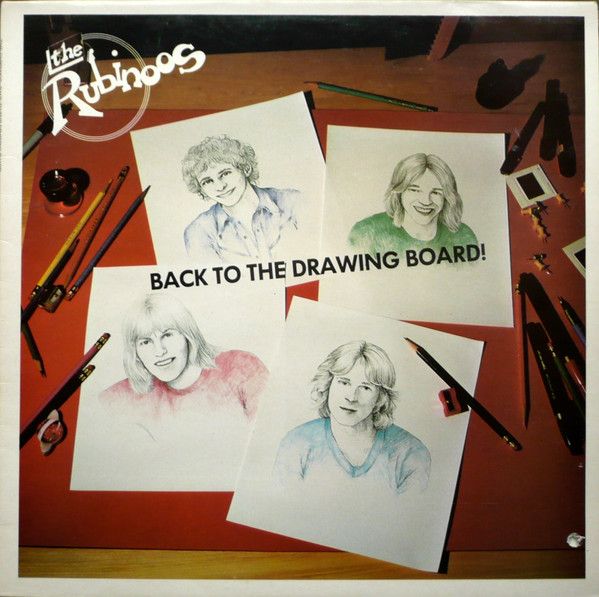 The Rubinoos - Back To The Drawing Board! (LP, Album) (Mint (M))