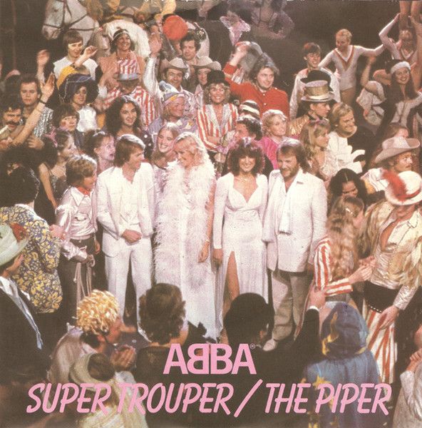 ABBA - Super Trouper / The Piper (7", Single, Inj) (Mint (M))