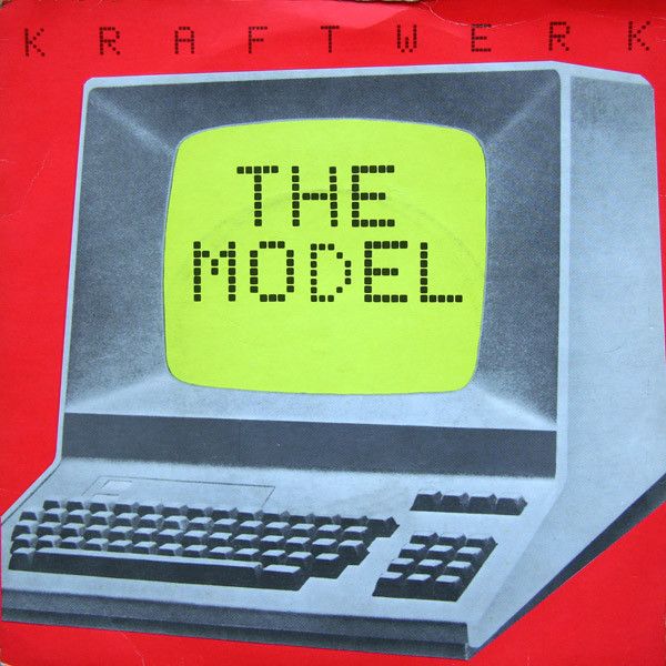 Kraftwerk - The Model / Computer Love (7", Single, Pus) (Very Good Plus (VG+))