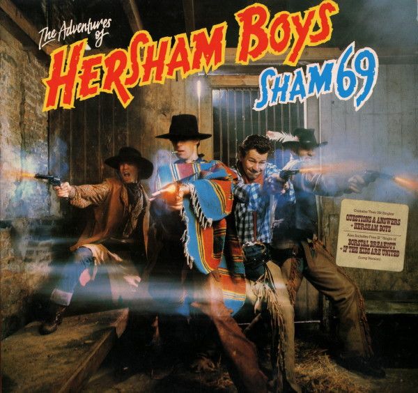 Sham 69 - The Adventures Of Hersham Boys (LP, Album + 12" + Album, Gat) (Near Mint (NM or M-))