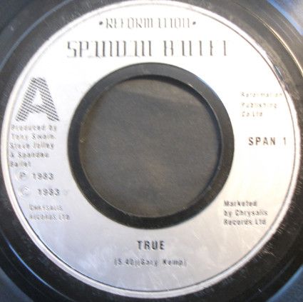 Spandau Ballet - True (7", Single, Juk) (Near Mint (NM or M-))