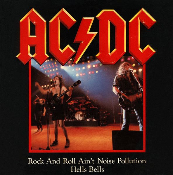 AC/DC - Rock And Roll Ain't Noise Pollution (7", Single) (Near Mint (NM or M-))