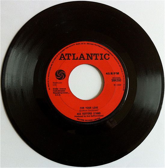 Ace Kefford Stand* - For Your Love (7", Single) (Very Good Plus (VG+))