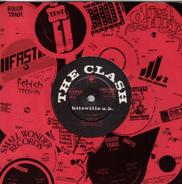 The Clash / Mikey Dread - Hitsville U.K. / Radio One (7", Single) (Near Mint (NM or M-))