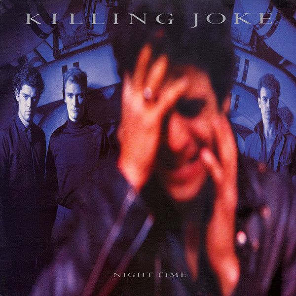Killing Joke - Night Time (LP, Album) (Near Mint (NM or M-))