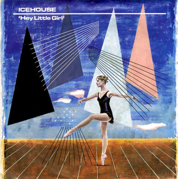 Icehouse - Hey Little Girl (7", Single, Blu) (Very Good (VG))