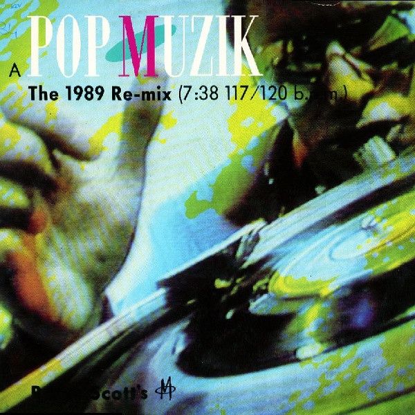 M  - Pop Muzik (The 1989 Re-mix) (12", Single) (Good Plus (G+))