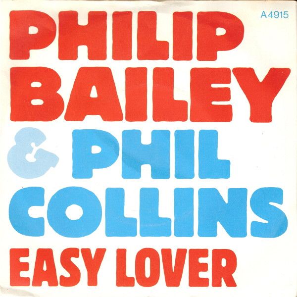 Philip Bailey &amp; Phil Collins - Easy Lover (7", Single, Pap) (Very Good Plus (VG+))