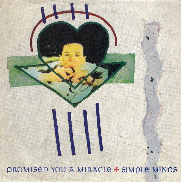 Simple Minds - Promised You A Miracle (7", Single) (Very Good Plus (VG+))