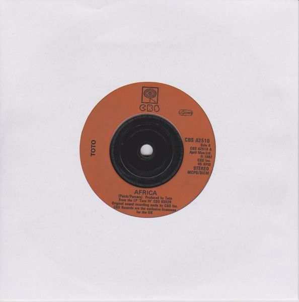 Toto - Africa (7", Single, Com) (Near Mint (NM or M-))