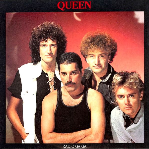 Queen - Radio Ga Ga (12", Single) (Very Good Plus (VG+))