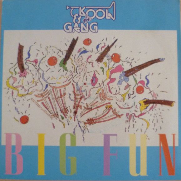 Kool &amp; The Gang - Big Fun (7", Single, Blu) (Near Mint (NM or M-))