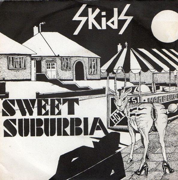 Skids - Sweet Suburbia (7", Single) (Near Mint (NM or M-))