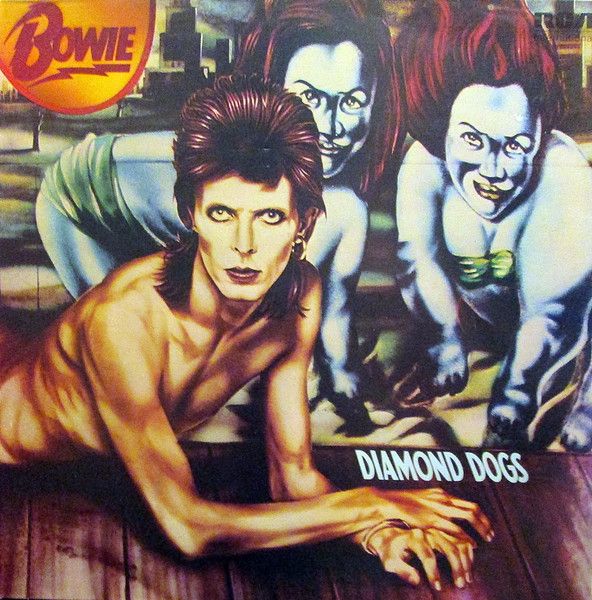 Bowie* - Diamond Dogs (LP, Album, RE) (Very Good Plus (VG+))