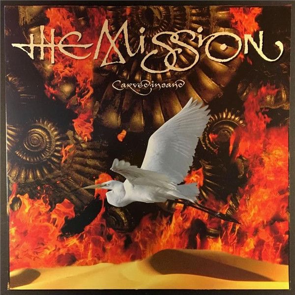 The Mission - Carved In Sand (LP, Album) (Very Good Plus (VG+))