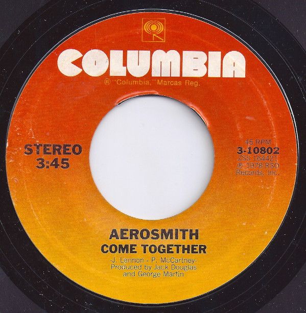 Aerosmith - Come Together / Kings And Queens (7", Single, Styrene, Ter) (Very Good Plus (VG+))
