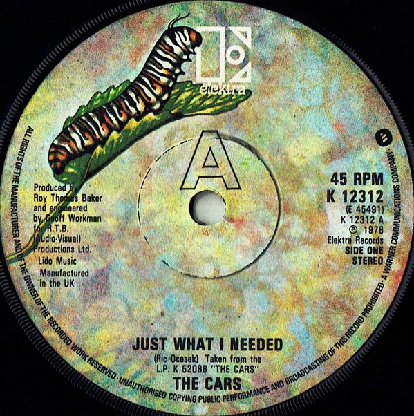 The Cars - Just What I Needed (7", Single, Sol) (Near Mint (NM or M-))