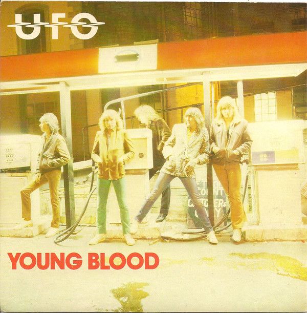 UFO  - Young Blood (7", Single) (Very Good Plus (VG+))