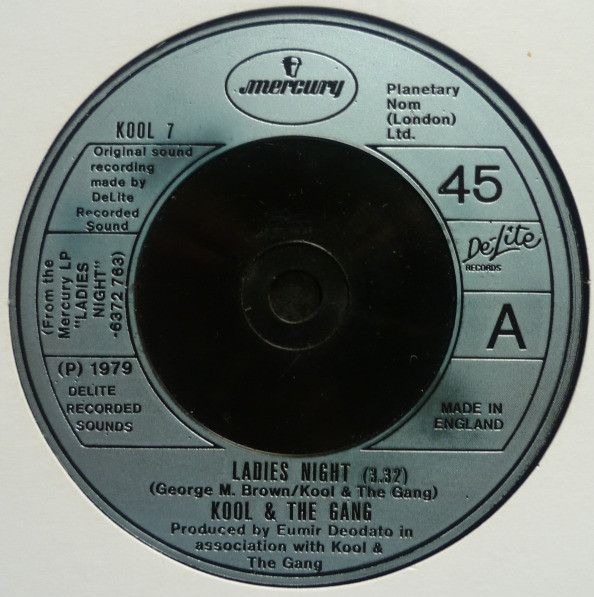 Kool &amp; The Gang - Ladies Night (7", Single) (Near Mint (NM or M-))