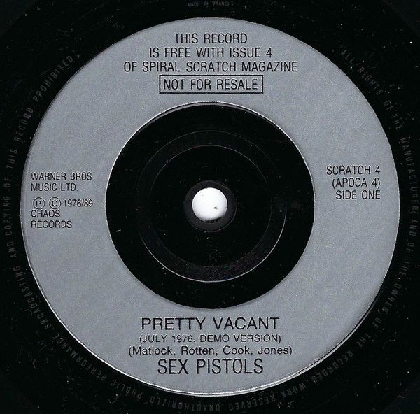 Sex Pistols - Pretty Vacant / I Wanna Be Me (7") (Near Mint (NM or M-))