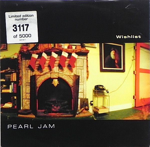 Pearl Jam - Wishlist (7", Single, Ltd, Num) (Very Good Plus (VG+))