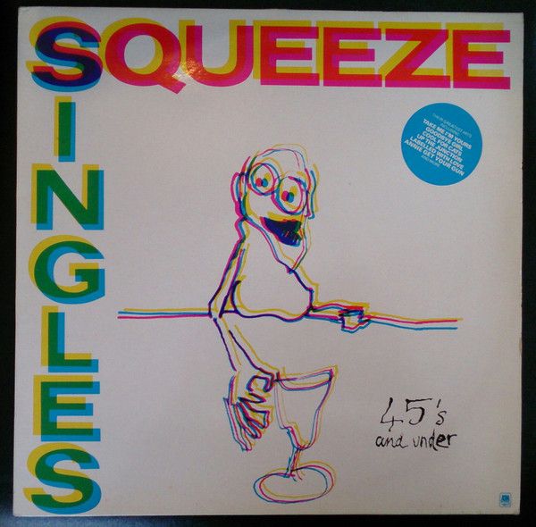 Squeeze  - Singles - 45's And Under (LP, Comp) (Near Mint (NM or M-))