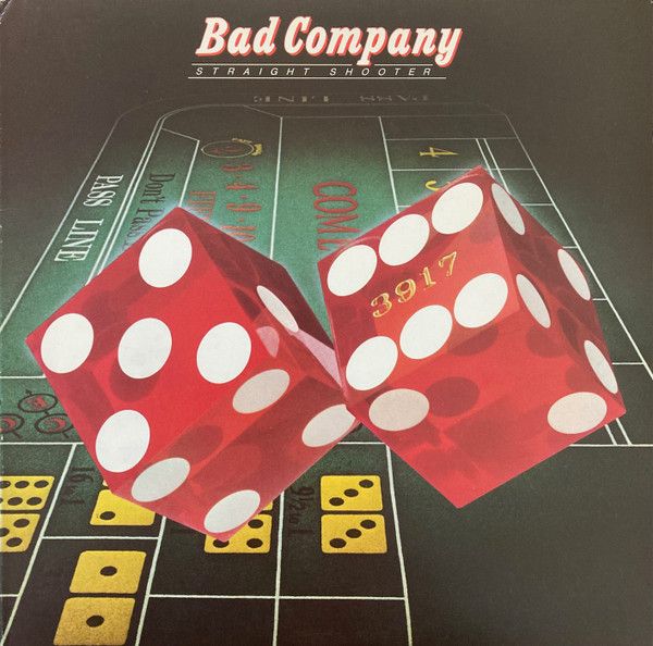 Bad Company  - Straight Shooter (LP, Album, IRM) (Near Mint (NM or M-))