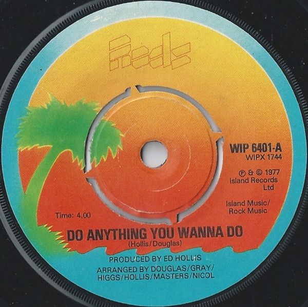 Rods* - Do Anything You Wanna Do (7", Single, Kno) (Near Mint (NM or M-))