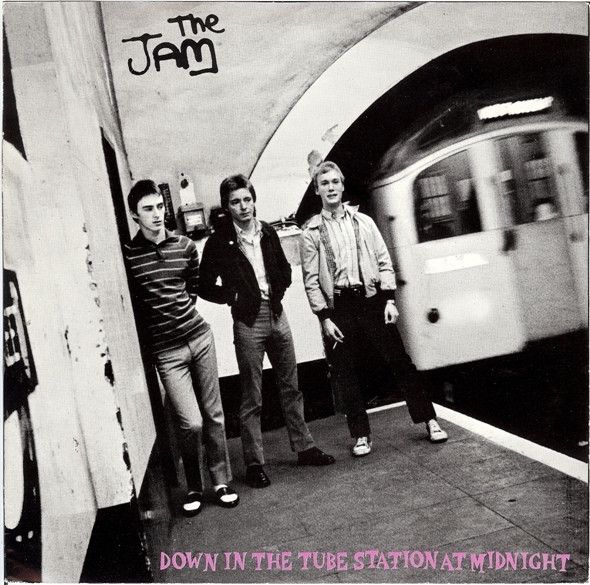 The Jam - Down In The Tube Station At Midnight (7", Single) (Near Mint (NM or M-))