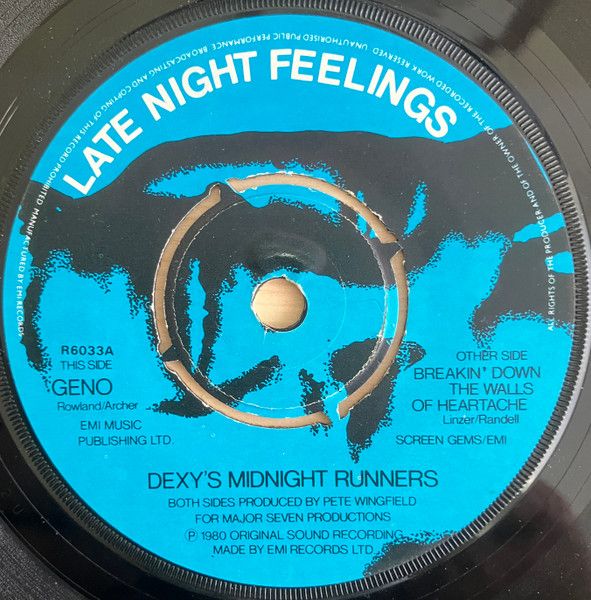 Dexy's Midnight Runners* - Geno (7", Single) (Very Good Plus (VG+))