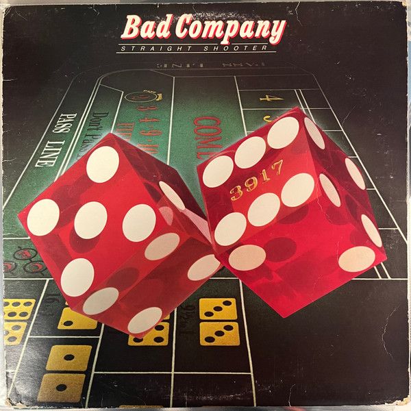 Bad Company  - Straight Shooter (LP, Album, IRM) (Near Mint (NM or M-))