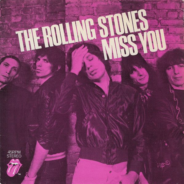 The Rolling Stones - Miss You (7", Single) (Near Mint (NM or M-))