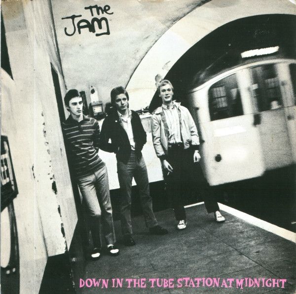The Jam - Down In The Tube Station At Midnight (7", Single) (Very Good (VG))