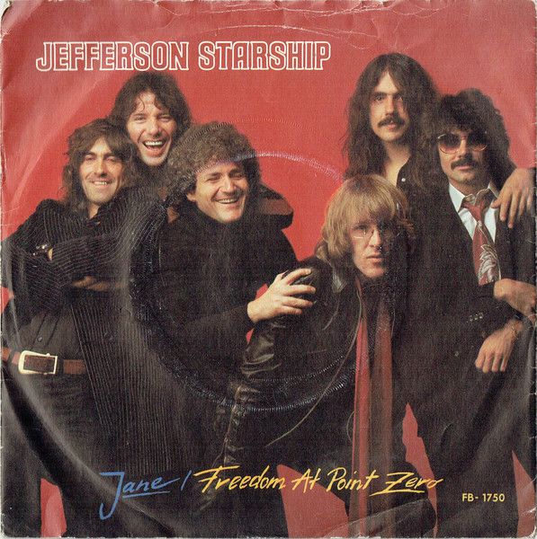Jefferson Starship - Jane / Freedom At Point Zero (7", Single) (Very Good (VG))