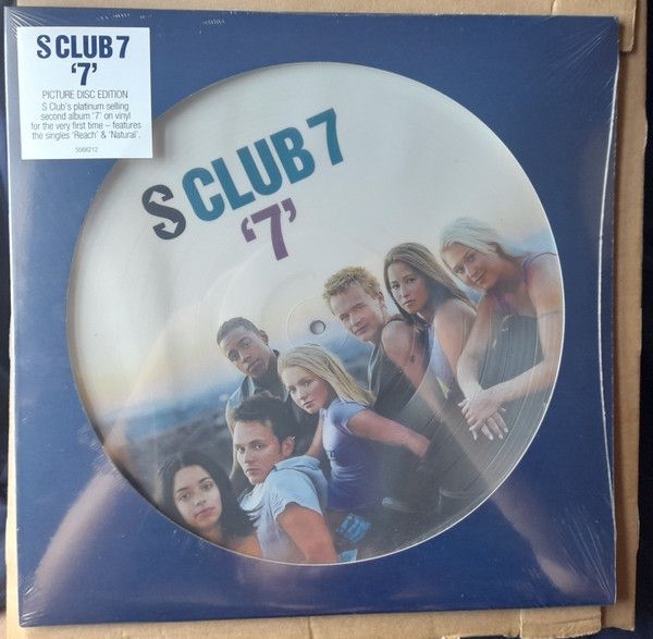 S Club 7 - '7' (LP, Pic) (Mint (M))