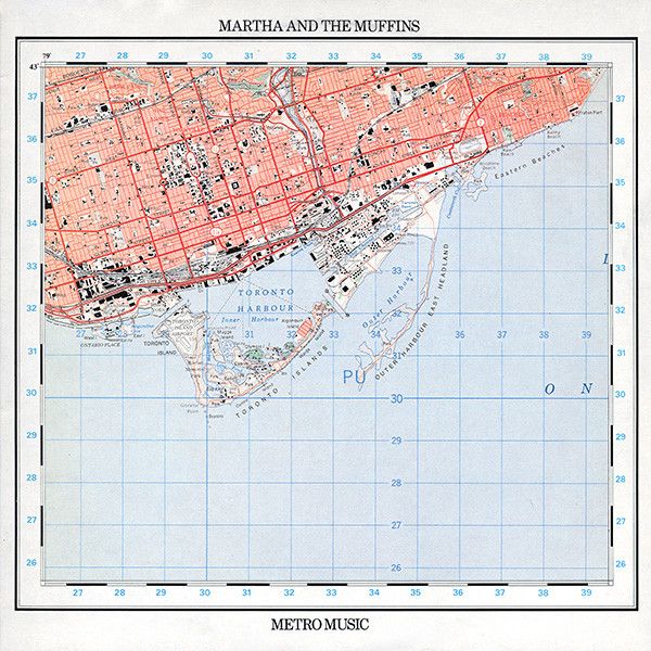 Martha And The Muffins - Metro Music (LP, Album) (Near Mint (NM or M-))