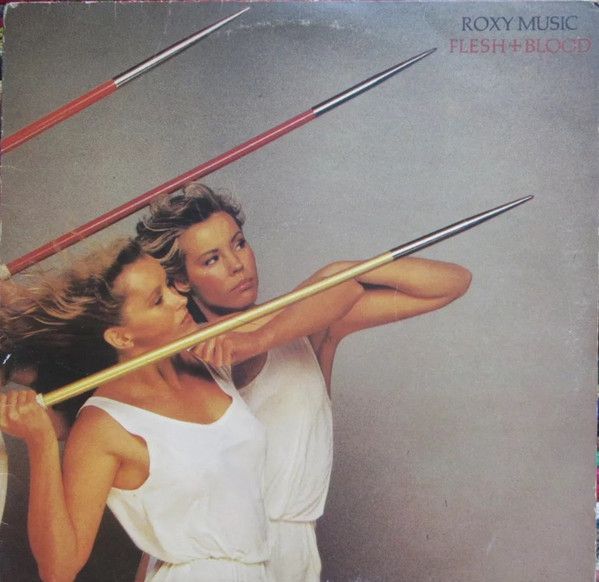 Roxy Music - Flesh + Blood (LP, Album) (Near Mint (NM or M-))