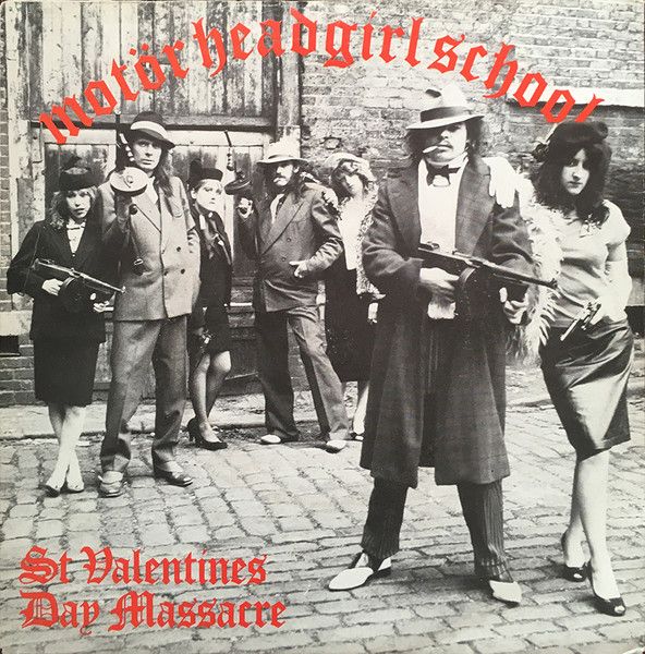 Motörhead / Girlschool - St. Valentines Day Massacre (7", EP, Single, PIM) (Near Mint (NM or M-))